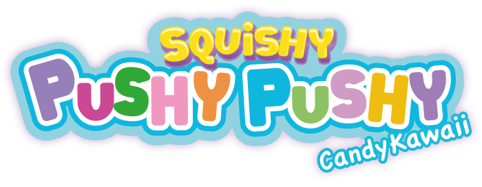 Squishy Pushy Pushy Candy Kawaii-logo